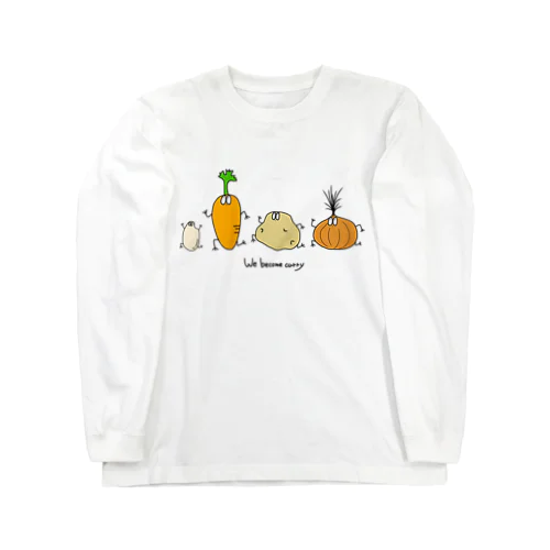 We are curry(カラー) Long Sleeve T-Shirt