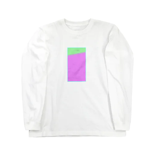 グラデーションアース・シンプル Long Sleeve T-Shirt