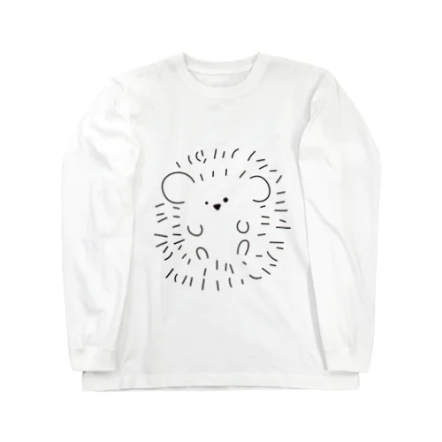 ハリネズミ。マンマル Long Sleeve T-Shirt