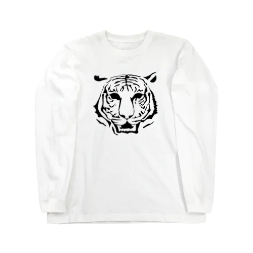 Tiger_02 ロングスリーブTシャツ