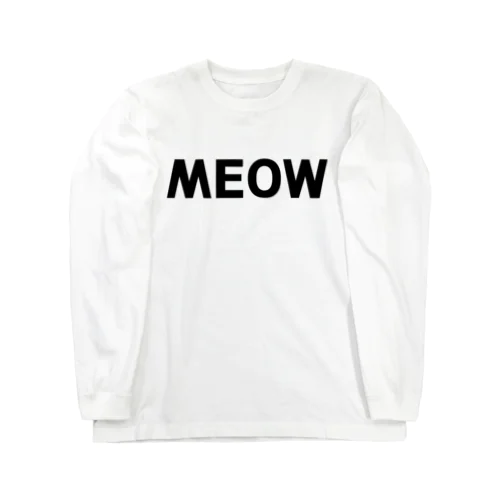 MEOW ロングスリーブTシャツ Long Sleeve T-Shirt