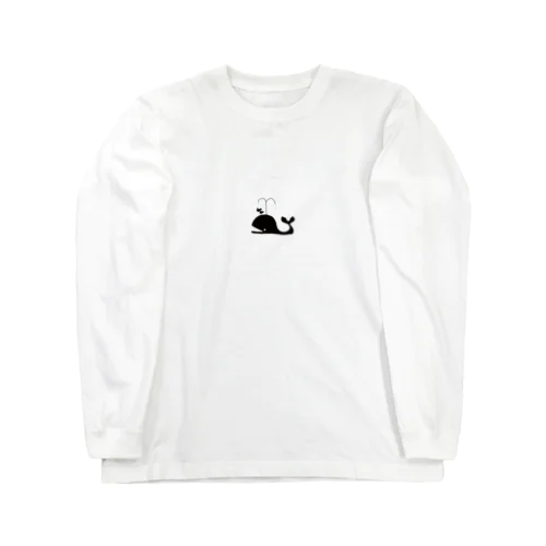 くじら　シャワー　ペリカン Long Sleeve T-Shirt