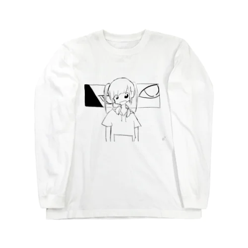 誰かが見ている Long Sleeve T-Shirt