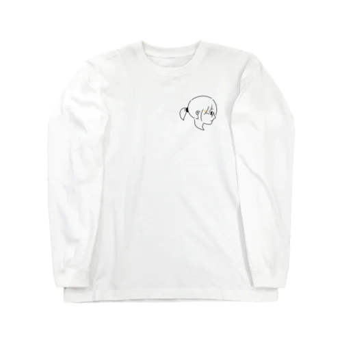 仕事中の女性 Long Sleeve T-Shirt