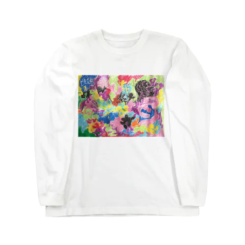 HIDEのくれよんWorld Long Sleeve T-Shirt