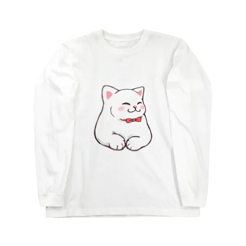 ごきげんにゃんこ Long Sleeve T-Shirt