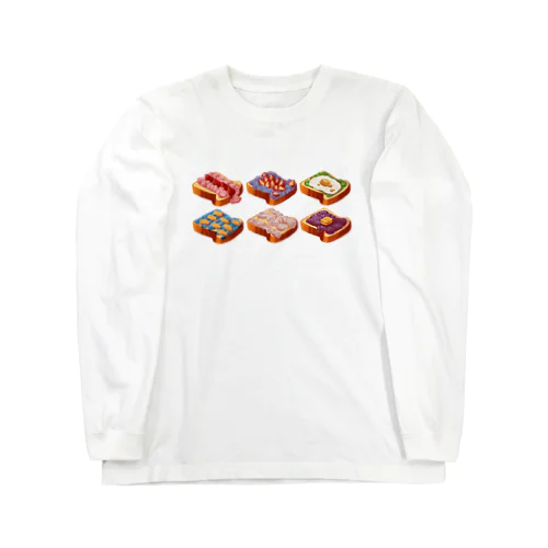 食パンケーキ Long Sleeve T-Shirt