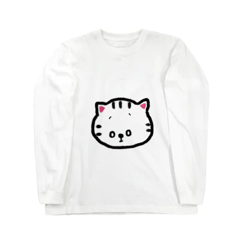 しょぼんねこ Long Sleeve T-Shirt