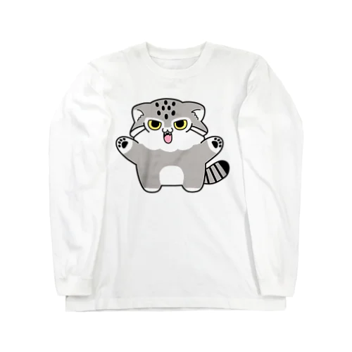 マヌルちゃんギャオー Long Sleeve T-Shirt