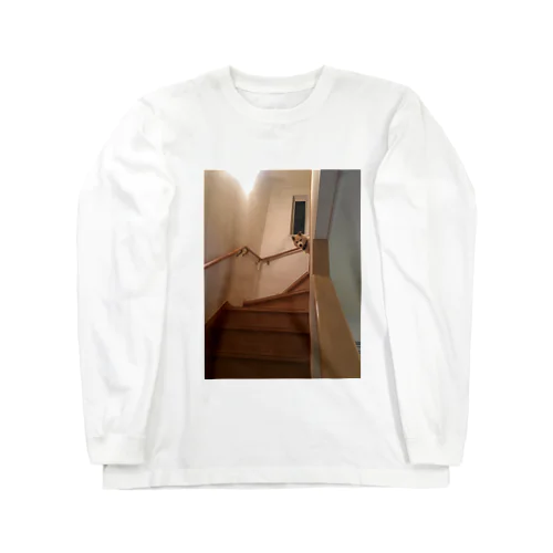 柴犬　ひょっこり Long Sleeve T-Shirt