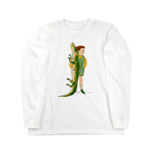 ワニと僕 Long Sleeve T-Shirt