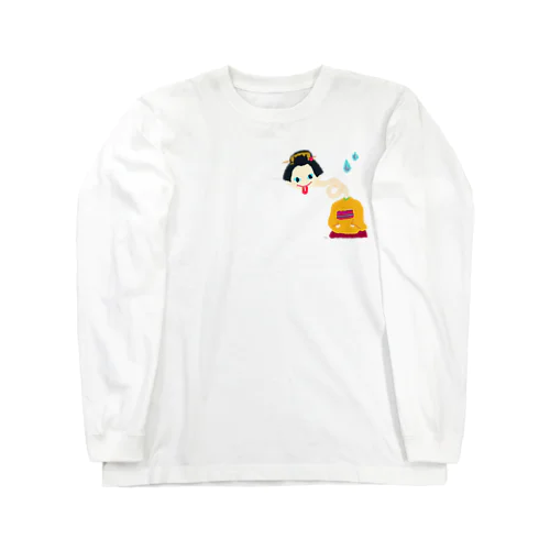 おばけTシャツ＜ろくろ首＞ Long Sleeve T-Shirt