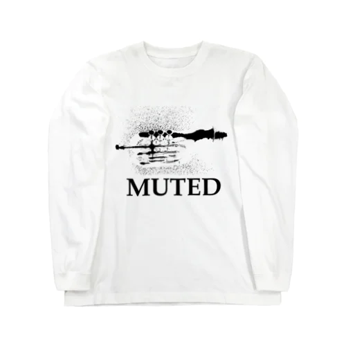 MUTED -black- Long Sleeve T-Shirt