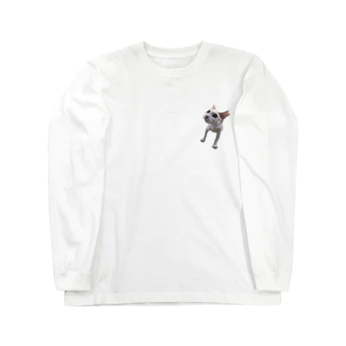 憐れネコミニ Long Sleeve T-Shirt