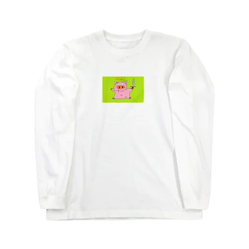 ふまぶた Long Sleeve T-Shirt