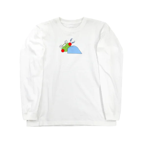 体調不良のかえるさん Long Sleeve T-Shirt