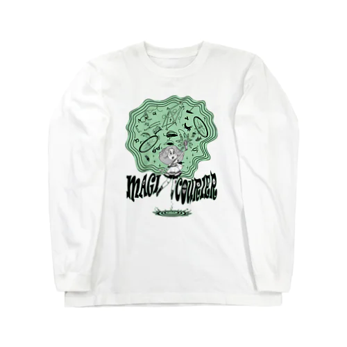 “MAGI COURIER” green #1 ロングスリーブTシャツ