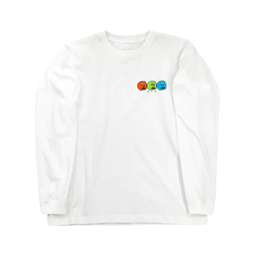 3色真顔君 Long Sleeve T-Shirt