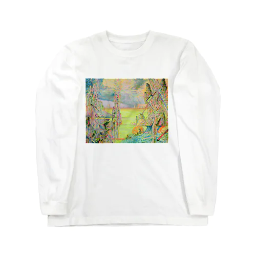 砂漠と海と風 Long Sleeve T-Shirt