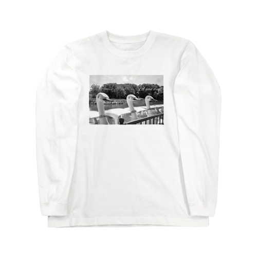 スワンボートちゃん Long Sleeve T-Shirt