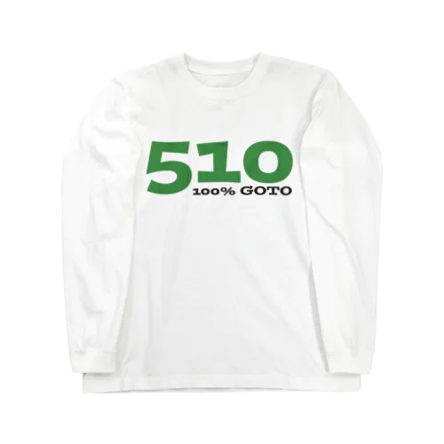 100%510 ロングスリーブTシャツ