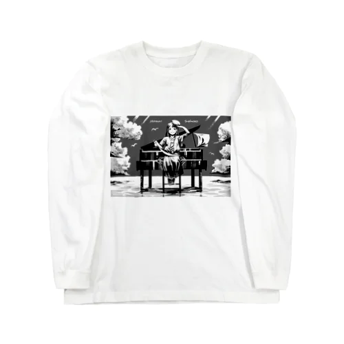 湖の冒険 Long Sleeve T-Shirt