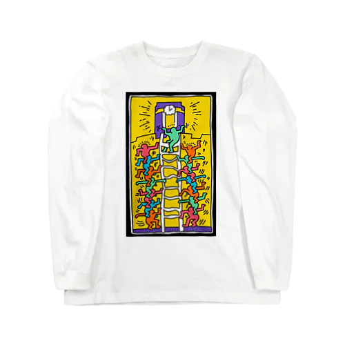 シン・ゴリラ【TEKKYO IS WACK】 Long Sleeve T-Shirt