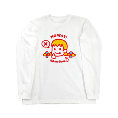 危険ドラッグちゃん ロングスリーブTシャツ