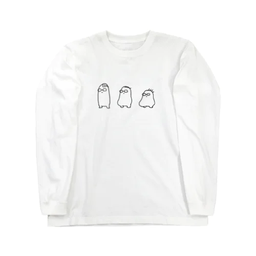 ぽよぽよたかしくん Long Sleeve T-Shirt