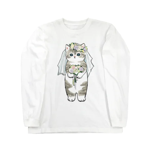 花嫁にゃん Long Sleeve T-Shirt