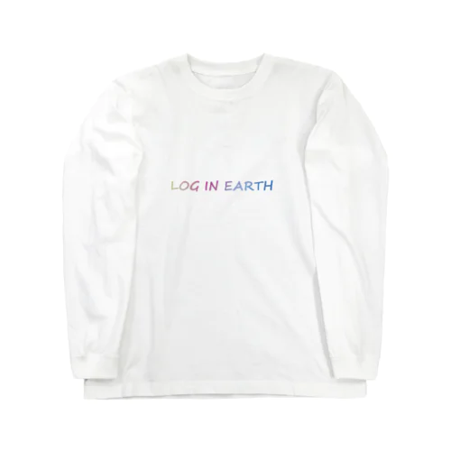 LOG IN EARTH ロングスリーブTシャツ