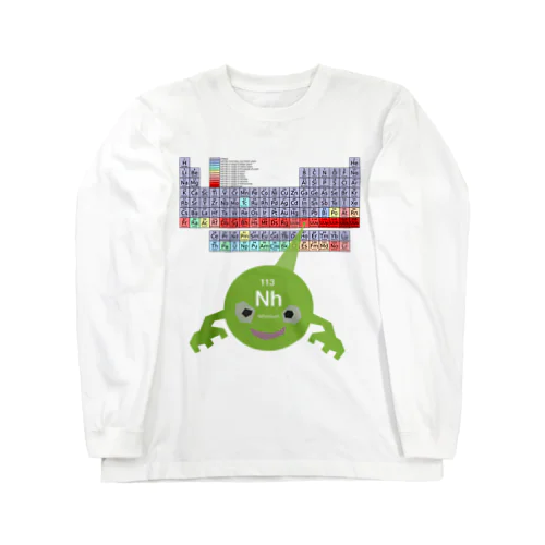 ニホニウムくん Long Sleeve T-Shirt