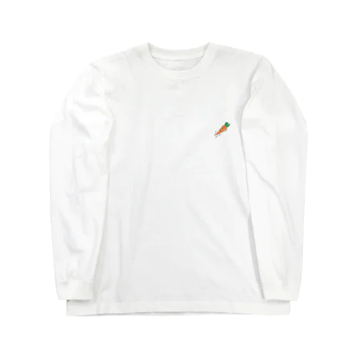 怠け人参 Long Sleeve T-Shirt