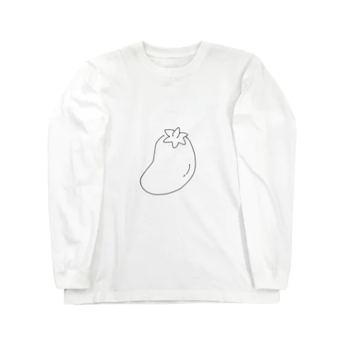 ポツンとなすび Long Sleeve T-Shirt
