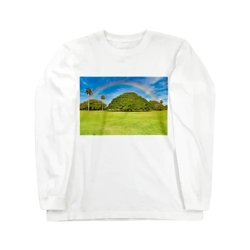 ハワイ　日立の樹（モンキーポッド） ロングスリーブTシャツ