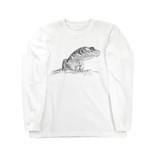 Leopard Gecko ロングスリーブTシャツ