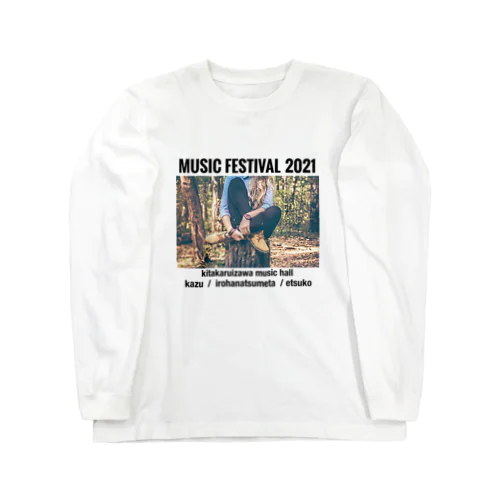 「music festival」k_irohana ロングスリーブTシャツ