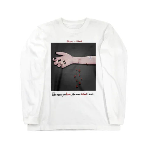 Love=Blood Long Sleeve T-Shirt
