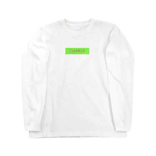 DAHLIA LOGO GREEN&PINK Long Sleeve T-Shirt