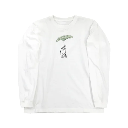 鳥獣戯画カエル１ Long Sleeve T-Shirt