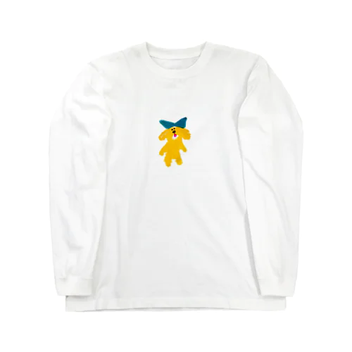 ゆるぷー/イエロー Long Sleeve T-Shirt