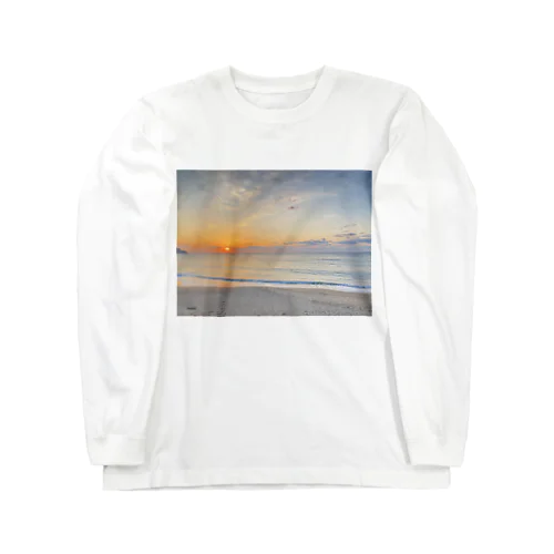 sunset_1 ロングスリーブTシャツ