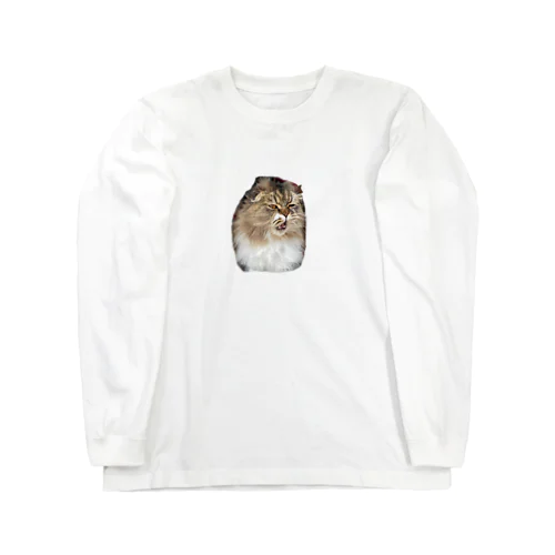 あくび団十郎 Long Sleeve T-Shirt