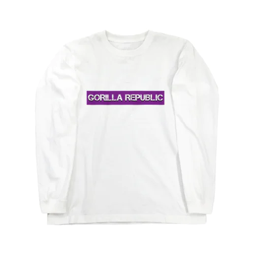 ボックスロゴ① 乃木坂カラーver. Long Sleeve T-Shirt