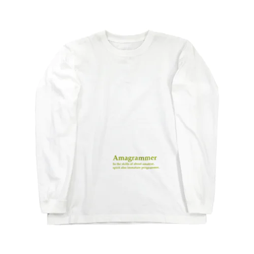 Amagrammer ロングスリーブTシャツ