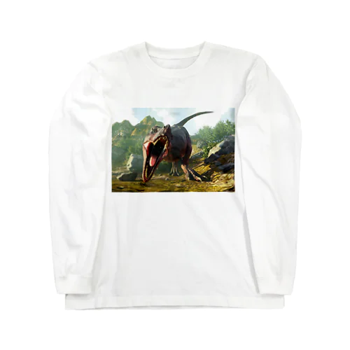 ティラノサウル（正面） Long Sleeve T-Shirt