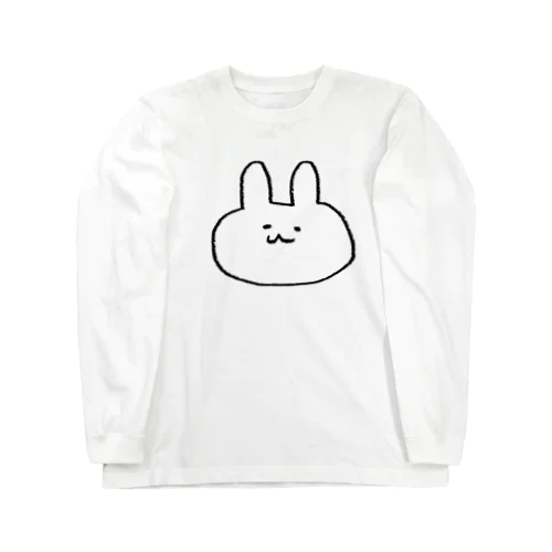 シンプルなうさぎ Long Sleeve T-Shirt