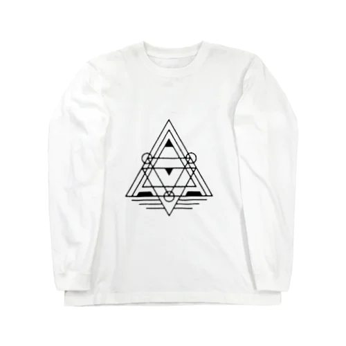 幾何学模様1 Long Sleeve T-Shirt