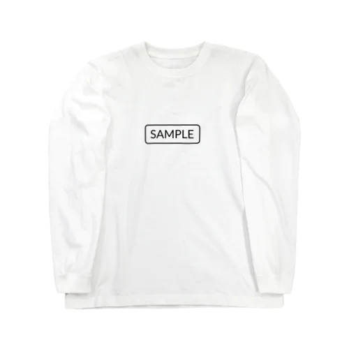 Sample -Label- ロングスリーブTシャツ