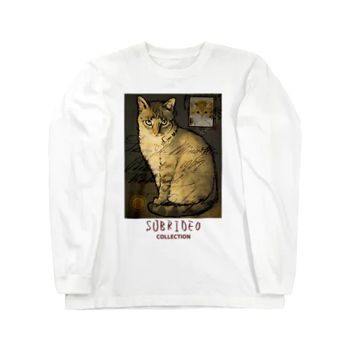 猫からの手紙 ロングスリーブTシャツ